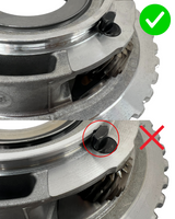 New and Old P3 planetary gear used in overhaul of 8HP tranmissions. A worn P3 planetary gear often needs to be changed in tranmission overhaul.