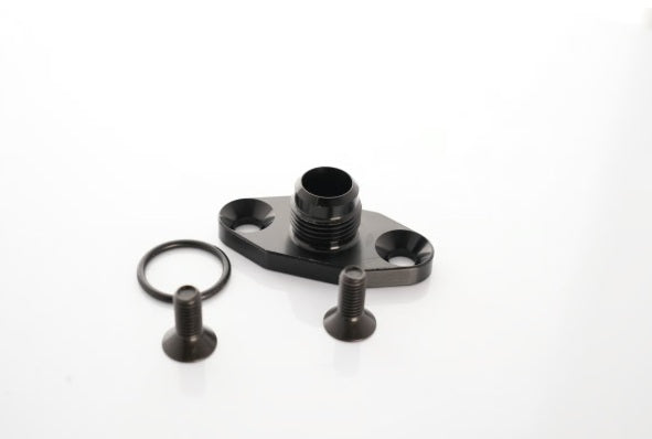 Precision High Flow Oil Drain Flange Outlet T3/T4 -10 AN MALE