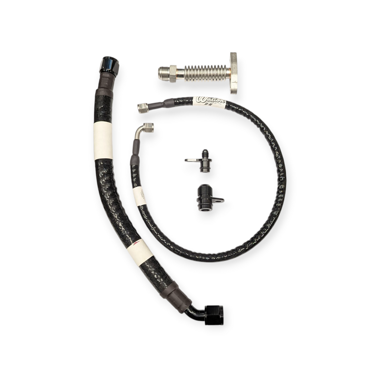 Walton Motorsport BMW B58 Gen 1&2 Top Mount Turbo Oil Lines - Large Frame Turbos