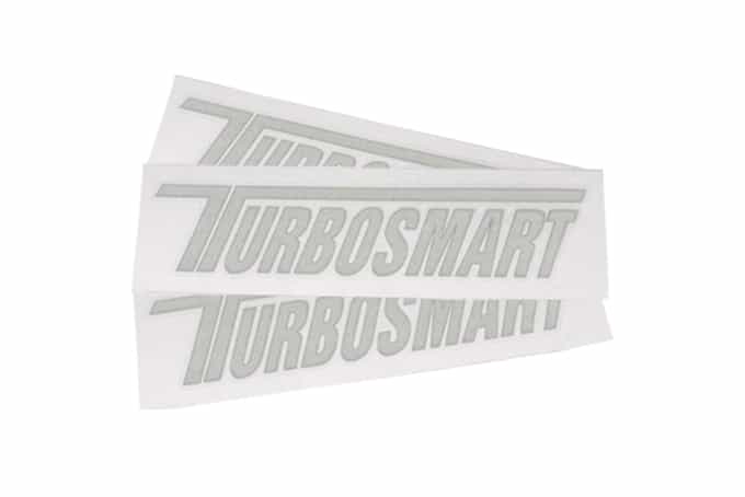 Turbosmart TS Car Decal - White 200mm x 45mm (TS-9007-1021)