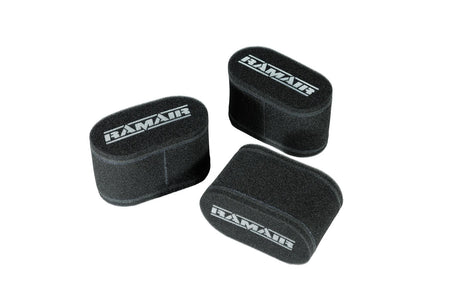 Ramair Carb Sock Foam Air Filters 3x 115mm - Tall