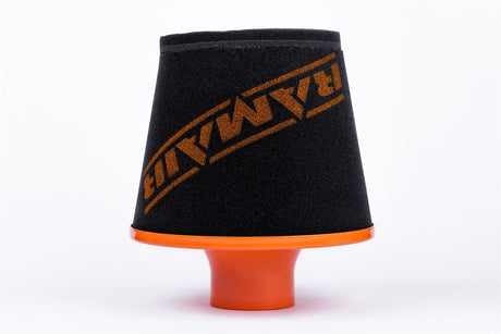 Ramair Ramair Foam Jet Stream Large Cone Air Filter 70mm (2.75inch) OD Orange