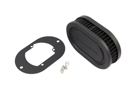 Ramair Pleated Carburettor Air Filter Baseplate to fit Pierburg 2E2, 2E3, 2E-E - 40mm
