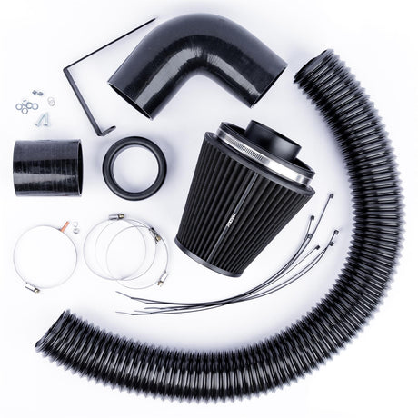 Ramair Performance Pleated Induction Kit for VW MK5 Golf R32 3.2 V6  - Black Hoses