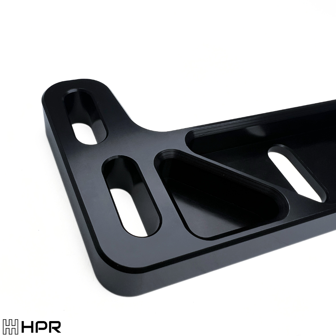 Billet aluminum crossmember made for the BMW e34 chassis. 8HP or DCT conversion.